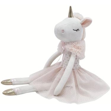 Imagem de Boneca de bailarina de unicórnio Mike Fluffie de pelúcia 35 cm