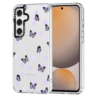 Imagem de Capa de telefone MOSNOVO para Samsung Galaxy S24 FE Lilac Butterfly