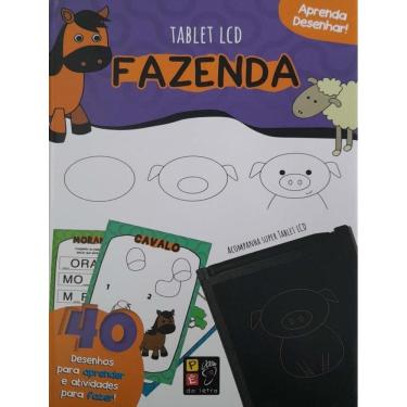 Imagem de Aprenda Desenhar! - Fazenda - (Acompanha Tablet LCD)