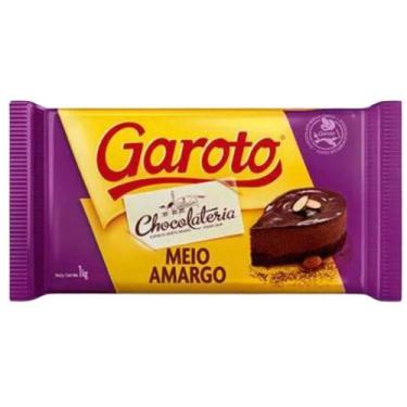 Imagem de Chocolate garoto meio amargo 1 kg - NESTLE, Meio amargo