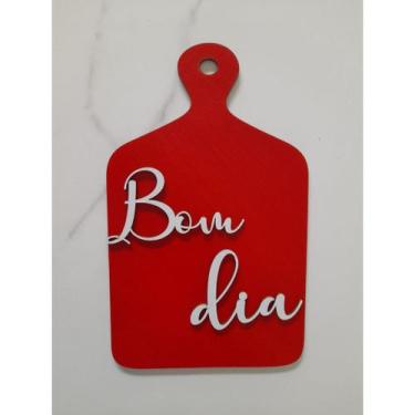 Imagem de Placa Cozinha Plaquinha Tábua Decorativa com Frase Diversas - 1 unidad