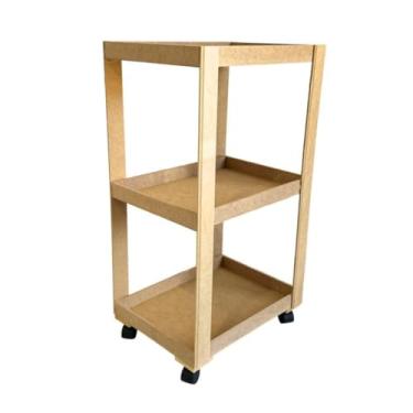 Imagem de Prateleira com Rodas carrinho Organizador Manicure