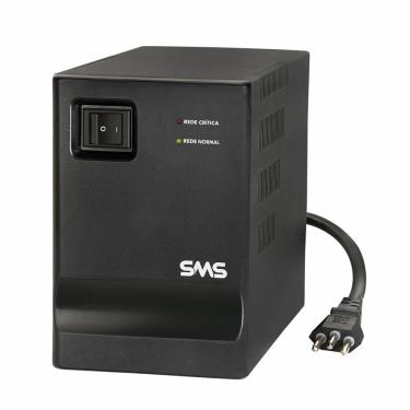 Imagem de Estabilizador SMS 2000VA Progressive Laser, Entrada Bivolt, Saída 115, 6 Tomadas, Preto