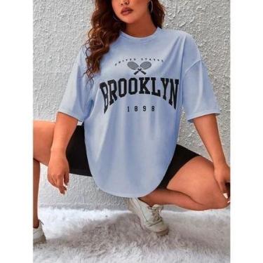 Imagem de Camiseta 1898 Rosa Choque Manga 3/4 Gola redonda Garota Longo Life Sty