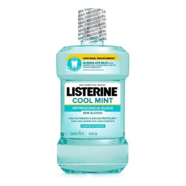 Imagem de Kit c/ 2 Enxaguante Bucal Sem Alcool 500ml Listerine