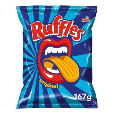 Imagem de Batata Frita Ondulada Original Ruffles 167g Elma Chips