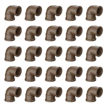 Imagem de Kit Com 25 Unidades Joelho Soldável 90º 50Mm Tigre - Tigre Pvc