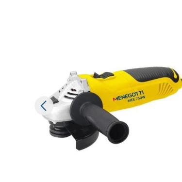 Imagem de Esmerilhadeira Angular 4.1/2 750w Menegotti Cor Amarelo Frequência 60H