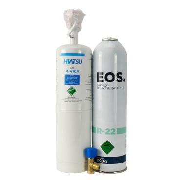 Imagem de Kit Gás R410A, Gás R22 e Válvula - Hiatsu, 1 unidade