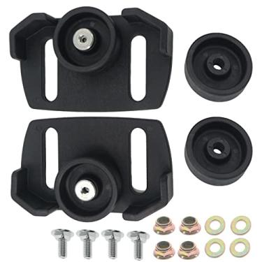 Imagem de Masnln Os tênis de rodinhas 490-241-0038 servem na maioria dos lançadores de neve de 2 e 3 estágios com kit de ferragens de rodas de plástico