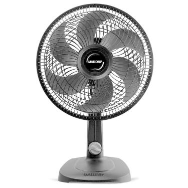 Imagem de Ventilador de Mesa 30cm Turbo Compact Mallory Preto