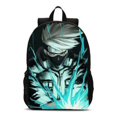 Imagem de Mochila Escolar Juvenil Estilo Desenho Oriental Masculino e Feminino E