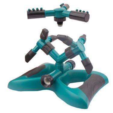 Imagem de Aspersores para quintal, irrigador de jardim rotativo automático de 360 graus para cobertura de grandes áreas, irrigadores de água, irrigadores de gramado e jardim, irrigador de grama para gramado,