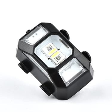 Imagem de Generic Luz Estroboscópica Leve Capart Para Dji Air 3 2 2S, Mini Se Pro, Drone Mavic Classic De Voo Noturna Avata Fpv, Lanterna Capacete Bicicleta Com Alça Pulso E Flash Corrida