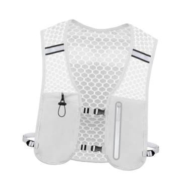 Imagem de Vaveren Colete de corrida, mochila aquática, respirável, portátil, à prova d'água, para mulheres e homens, mochila de hidratação, para caminhadas, camping, Cinza