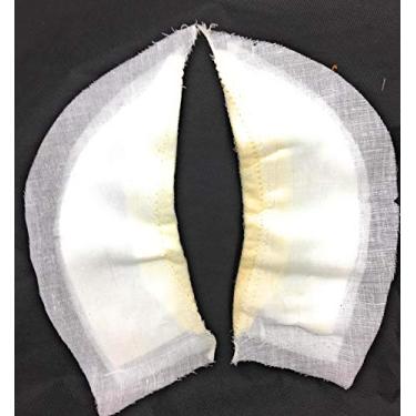 Imagem de Katz Trimming / Trims Unlimited 2 pares de ombreiras construídas com 3/40.6 cm de espessura, direita e esquerda para alfaiates, costureiras