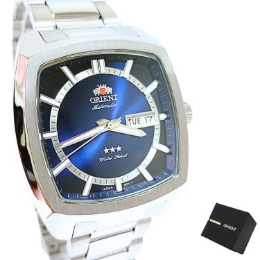 Imagem de Relógio Orient Masculino Automático Prateado F49SS031 D1SX