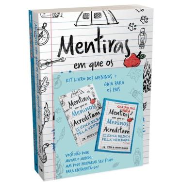Imagem de Kit Mentiras em que os meninos acreditam e a épica busca pela verdade + Guia dos pais