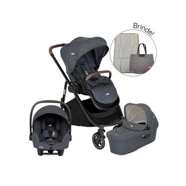 Imagem de Carrinho De Bebê Travel System Trio Versatrax E Preto Moon Light + Brinde Exclusivo - Joie