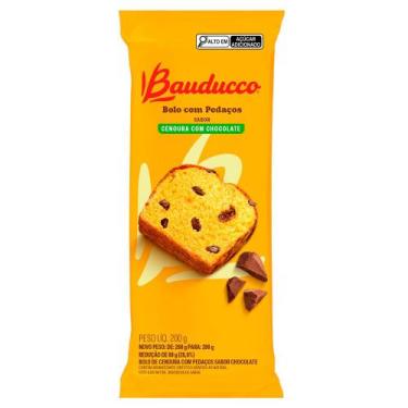 Imagem de Bolo Bauducco Pedaços Sabor Cenoura com Chocolate 200G
