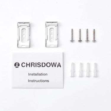 Imagem de ChrisDowa Kit de peças de reposição de persianas sem fio, com suporte de metal