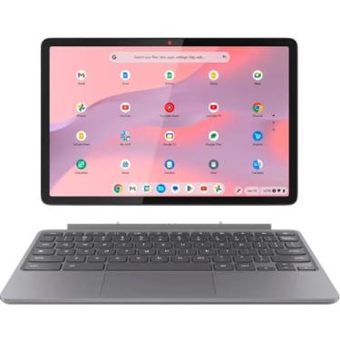 Imagem de Lenovo - Chromebook Duet 11 - Tablet 2 em 1 tela sensível ao toque LCD 2K de 11 polegadas - MediaTek Kompanio 838-4 GB RAM - 128 GB - eMMC com teclado - Luna Gray