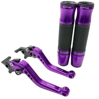 Imagem de Kit Manete Manopla Esportivo Dafra Citycom 300 Citycom 300 - Stark Rac