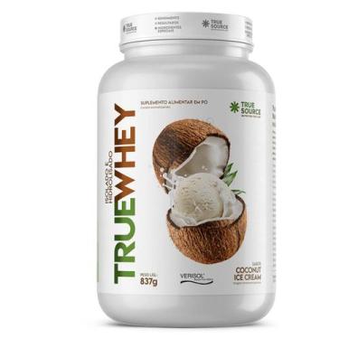 Imagem de True Whey Protein True Source Coconut Ice Cream 837g, Coconut Ice Crea