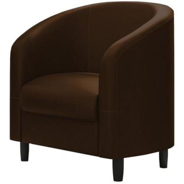 Imagem de Poltrona Decorativa Pes Em Madeira Scala Corano TCS 721 Moll - Molufan