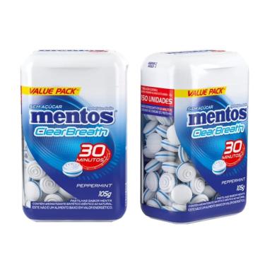 Imagem de Pastilhas Mentos Clearbreath 105g