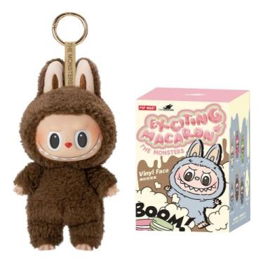 Imagem de Labubu Pelúcia Exciting Macaron Chaveiro Surpresa Vinyl Face