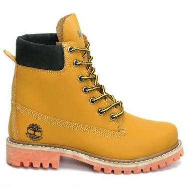 Imagem de Bota impermeável trylha inch7, couro hidrofugado waterproof unissex, A