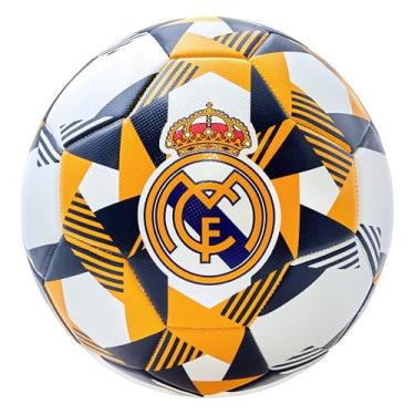 Imagem de Icon Sports Bola de futebol oficial Real Madrid CF - RM90BL branca tamanho 5