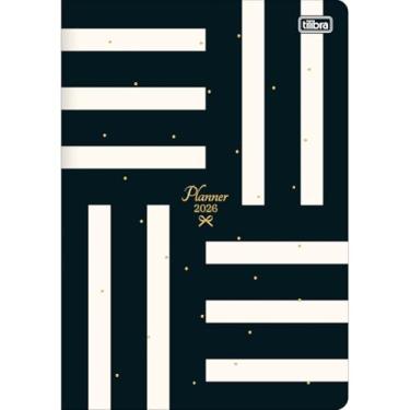 Imagem de Tilibra - Planner Grampeado 17,8 x 25,4 cm West Village 90 G 2026-4 Conjuntos de Listras