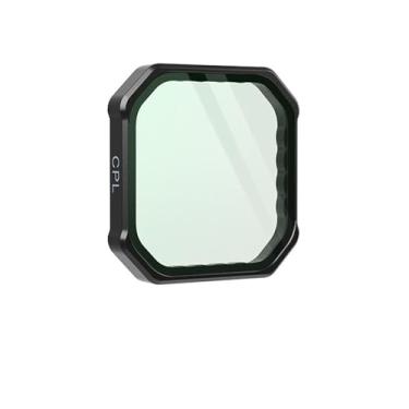 Imagem de XHSESA Kit de filtro de lente de câmera UV CPL ND para Insta360 Ace Pro/Pro 2, filtros polarizadores de redução de luz, com anel de amortecimento de silicone (CPL)