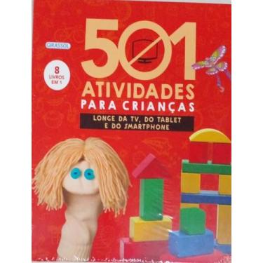 Imagem de Livro - Pack 501 Atividades Para Criancas (Capa Nova) - GIRASSOL, 1, 2