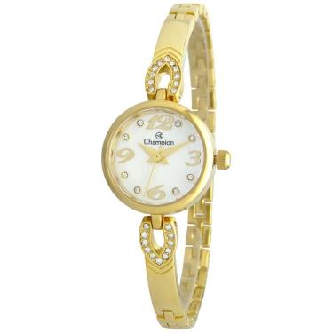 Imagem de Relógio CHAMPION feminino dourado CF25143H
