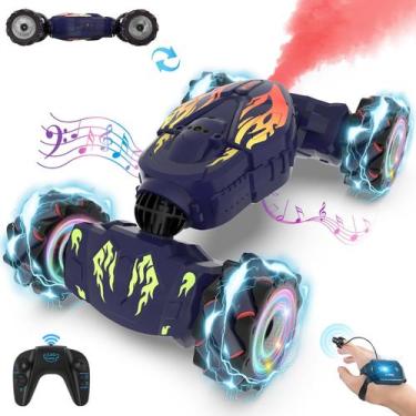 Imagem de Carro RC Nitigo Gesture 2,4 GHz com rotação de 360 4WD para crianças d