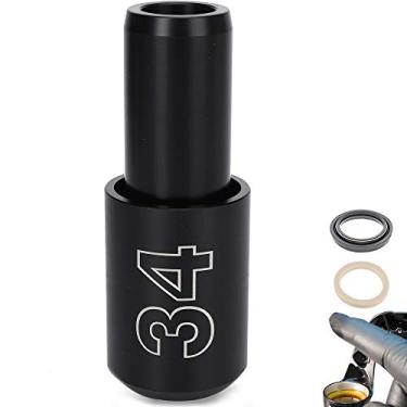 Imagem de Ferramenta de instalação de vedação de poeira, garfo, vedação de poeira, limpador de poeira, guia de ferramenta de instalação compatível com Fox Rockshox suspensão inferior da perna em 30 mm, 32 mm, 34 mm, 35 mm, 36 mm, 40 mm (tamanho 34)