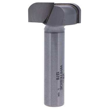 Imagem de Whiteside Router Bits Tigela e bandeja 1376 com diâmetro de corte de 1/4R de 3,85 cm e comprimento de corte de 1,27 cm