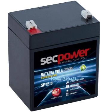 Imagem de Bateria Selada Nobreak - 12v 5ah - Secpower - T2