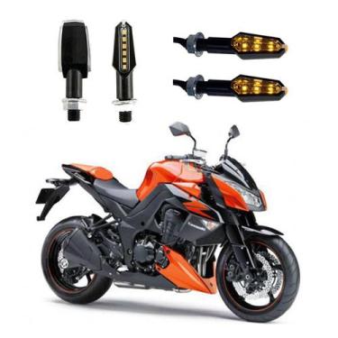 Imagem de KIT 4 Luz Seta Esportiva Pisca de Led Modelo P29 Para Moto Z 1000 Ano 