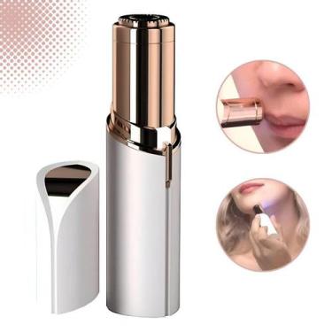 Imagem de Aparelho Para Sobrancelha Caneta Depiladora Branco - King