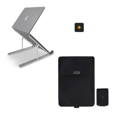 Imagem de Suporte + Capa Para Notebook Até 13 Polegadas - Gshield