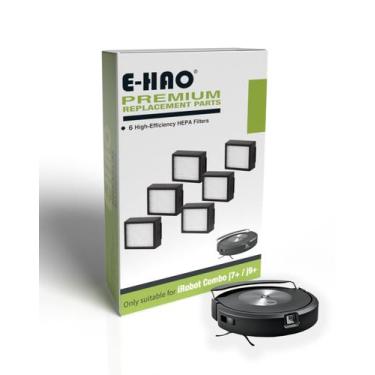 Imagem de Pacote de 6 peças de reposição de filtros de vácuo para Roomba j7+, j9