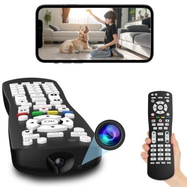 Imagem de Câmera espiã Kestanlora TV com controle remoto FHD 1080P WiFi