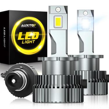 Imagem de Lâmpadas LED AUXITO D2S D2R 24000Lm 120W 6000K brancas Pacote com 2