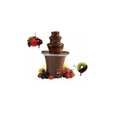 Imagem de Cachoeira de fonte de fondue de chocolate em três níveis - Lightbek Of