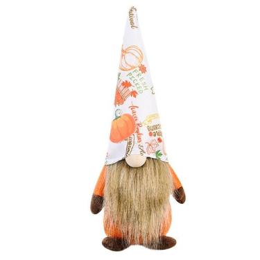 Imagem de Bonecas coloridas anãs de abóbora fofas Rudolph sem rosto decorações d