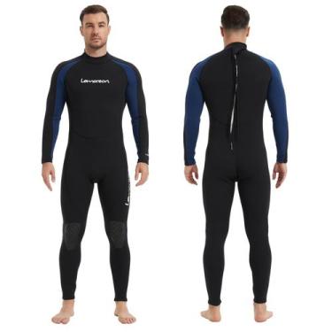 Imagem de Roupa de mergulho de corpo inteiro Lemorecn 3031 Neoprene 3/2 mm XXL